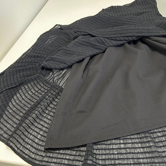 EUC MINKPINK Lylah Long Sleeve Dress in Black, Relaxed Fit, Size Large - Picture 16 of 16